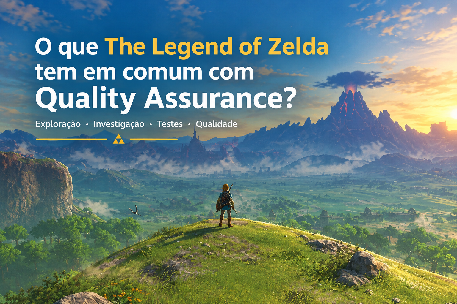 O que The legend of Zelda tem em comum com Qualidade de Software?